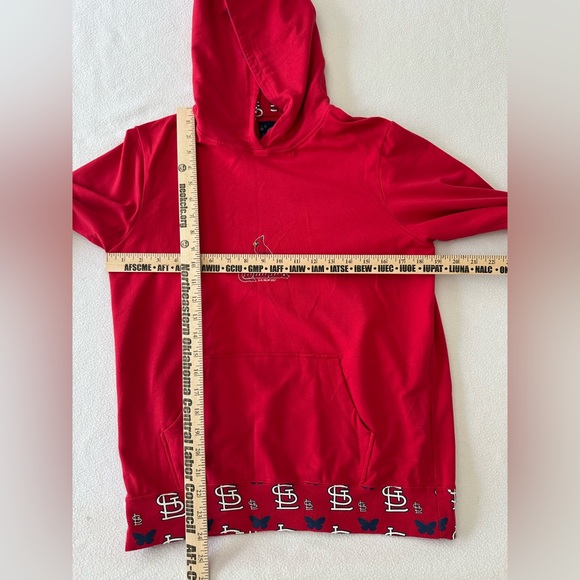St. Louis Cardinals Hoodies Women’s Large Lightweight Long Sleeve G-111 Sports - Picture 9 of 11